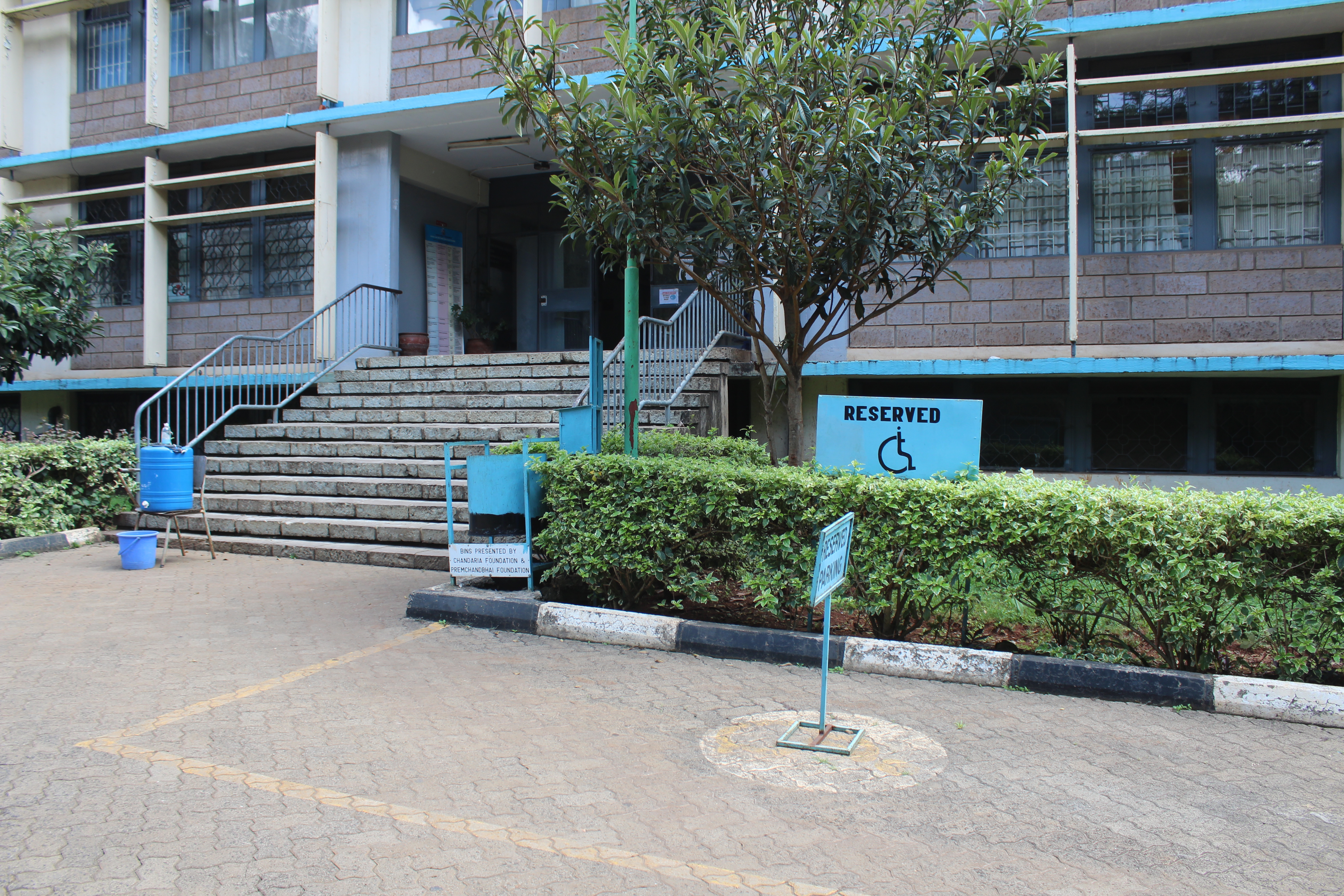 Reserved Parking for People Abled Differently in the School of physical science